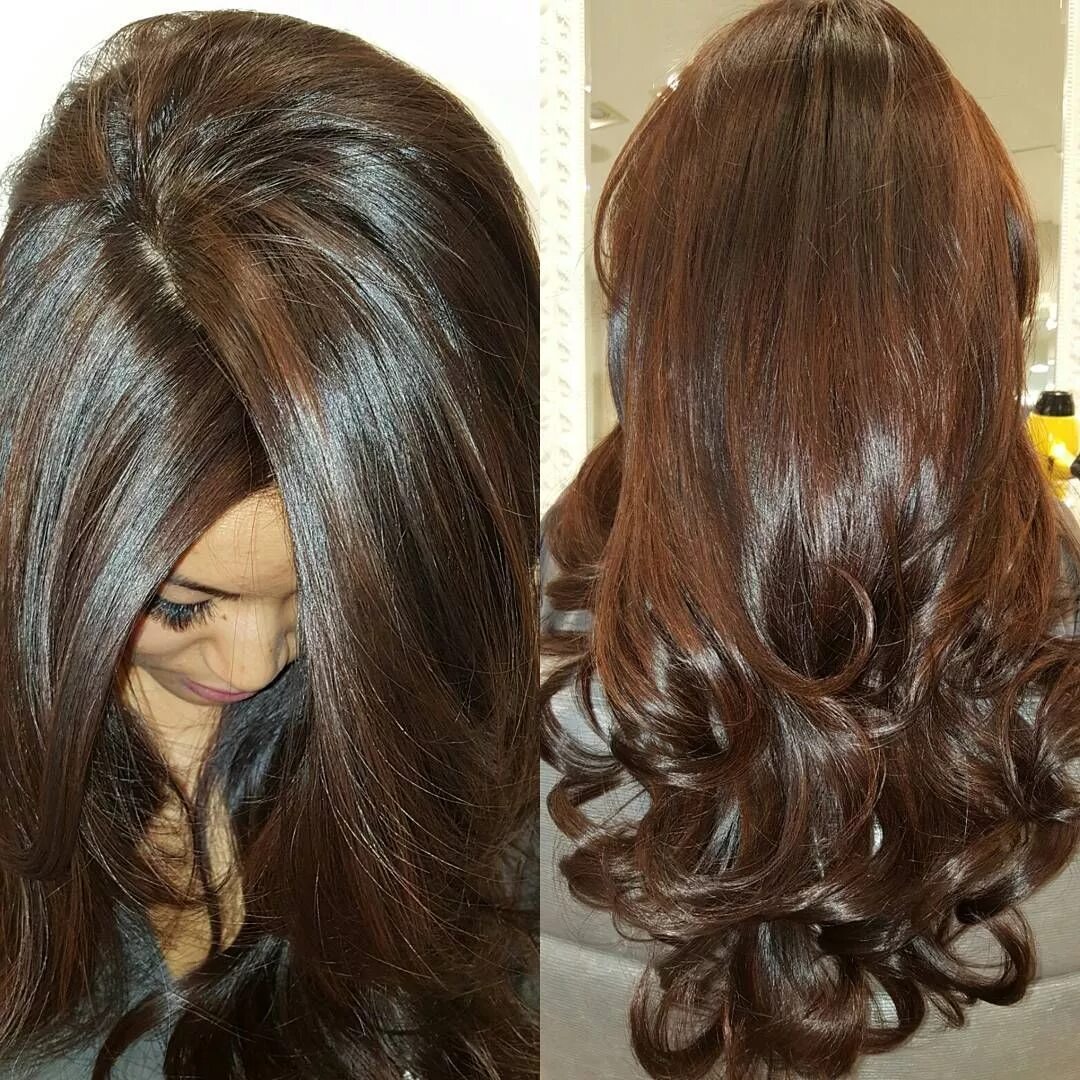 Покраска в коричневый цвет фото 50 Sweetest Chocolate Brown Hair Colors & Designs - Yummy and Chic Check more at