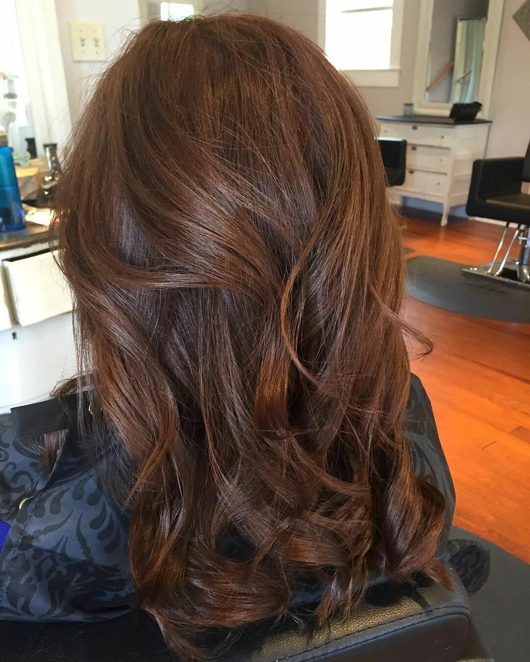 Покраска в коричневый цвет фото #highlights #crushed #garnet #copper #withCrushed Garnet with Copper Highlights 