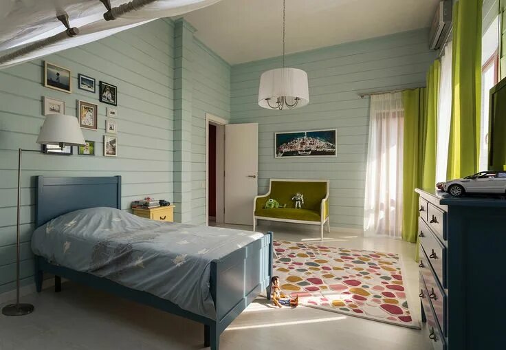 Покраска внутри фото Provance kid's bedroom Интерьер, Дачные интерьеры, Дом