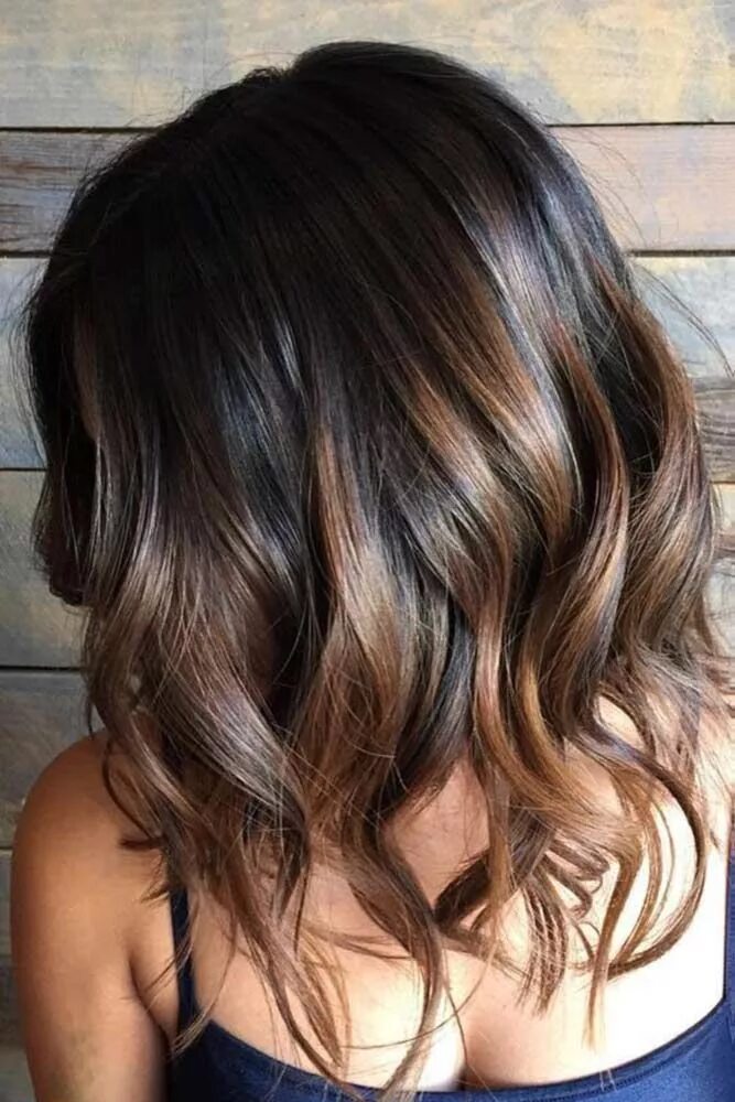 Покраска волос фото на средние темные 90 Balayage Hair Color Ideas To Experiment With in 2024 Hair color balayage, Bal