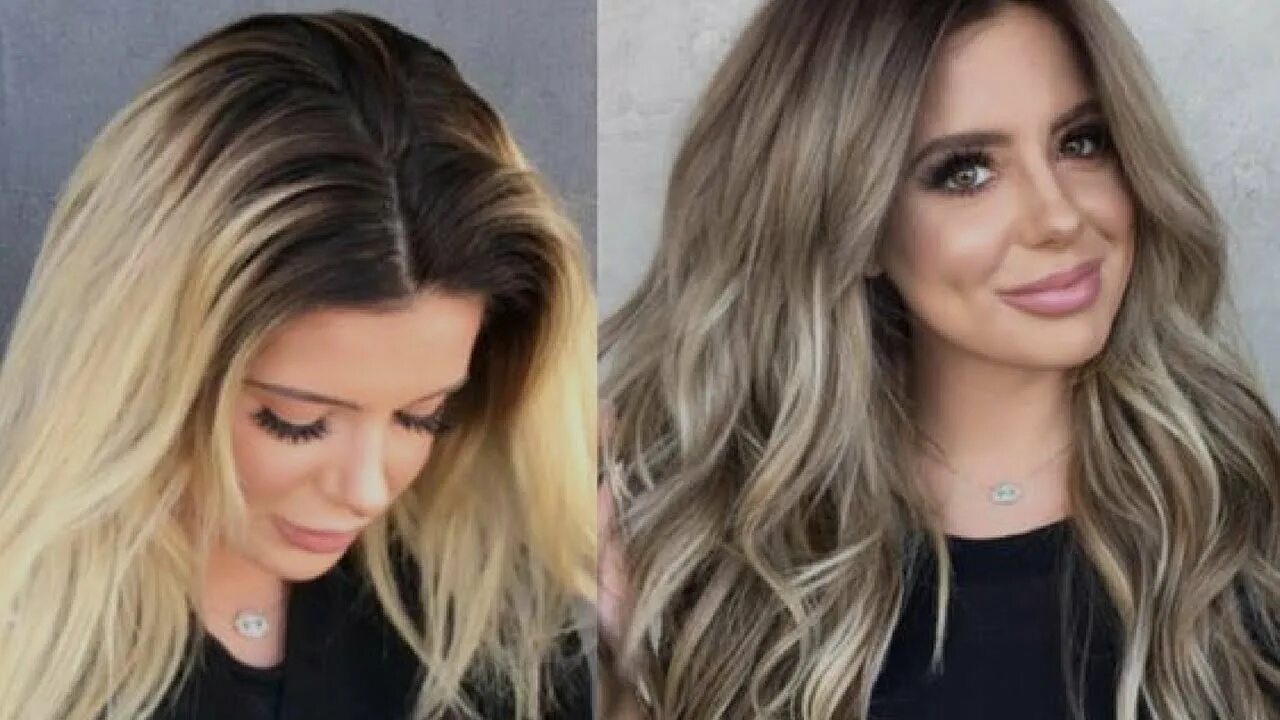 Покраска волос корни темные фото Spring & Summer Amazing Hair Transformations - YouTube