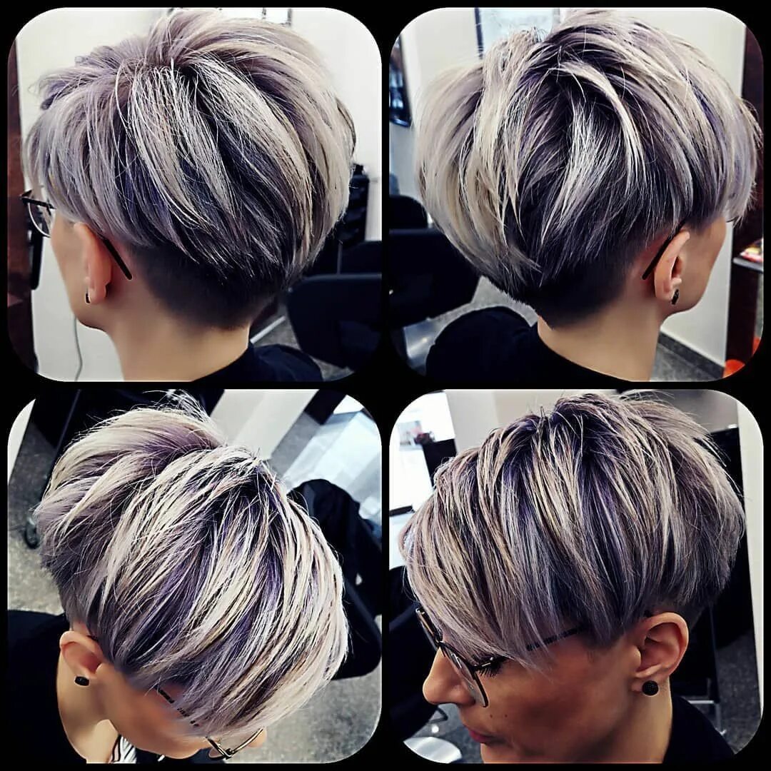 Покраска волос короткая стрижка Pin on Hair styles Short hair haircuts, Short hair pixie cuts, Short grey hair