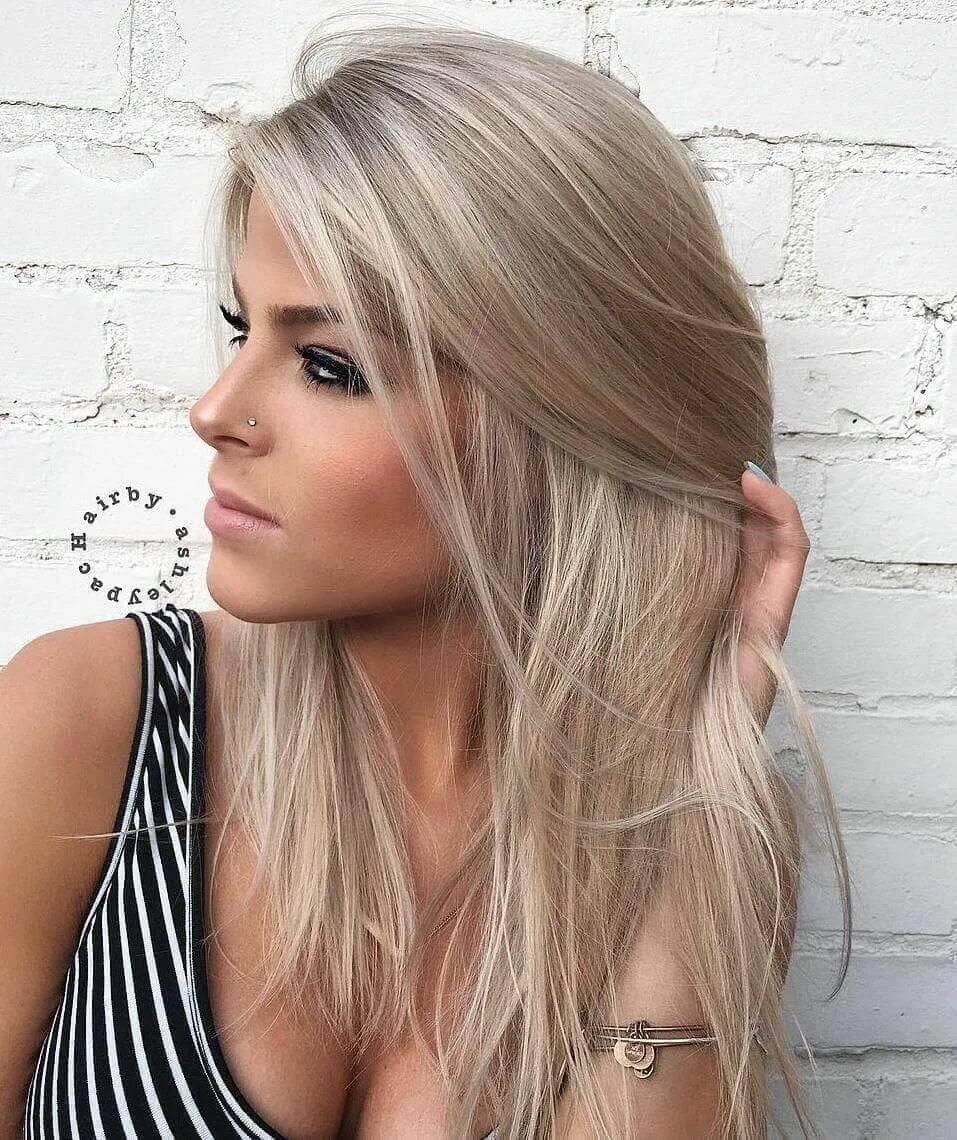 Покраска волос светлый цвет фото 47+ Unforgettable Ash Blonde Hairstyles to Inspire You - The Cuddl Medium ash bl