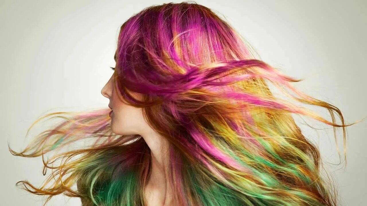 Покраска волос цвета фото Drip Dye Hair Color Technique - Hair Color Trends - L'Oréal Paris