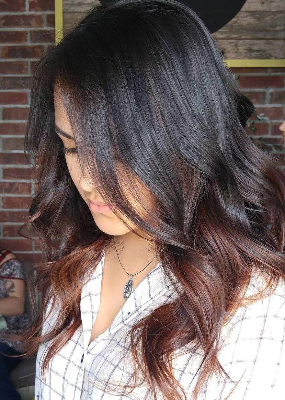 Покраска волос темный цвет фото 60 Ombre Hair Color Ideas for Blonde, Brown, Red and Black Hair Best ombre hair,