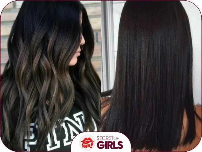 Покраска волос темный цвет фото Hair Color Trends 2019 #haircolor #hair #haircut #hairstyle #hairstyles #hairsty