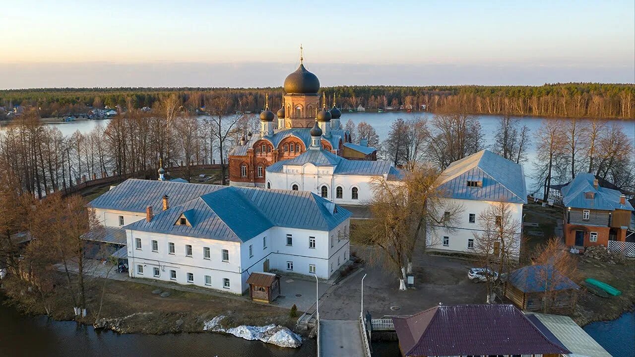 Покров достопримечательности фото с описанием Введенский Островной женский монастырь (23.12.22) - YouTube