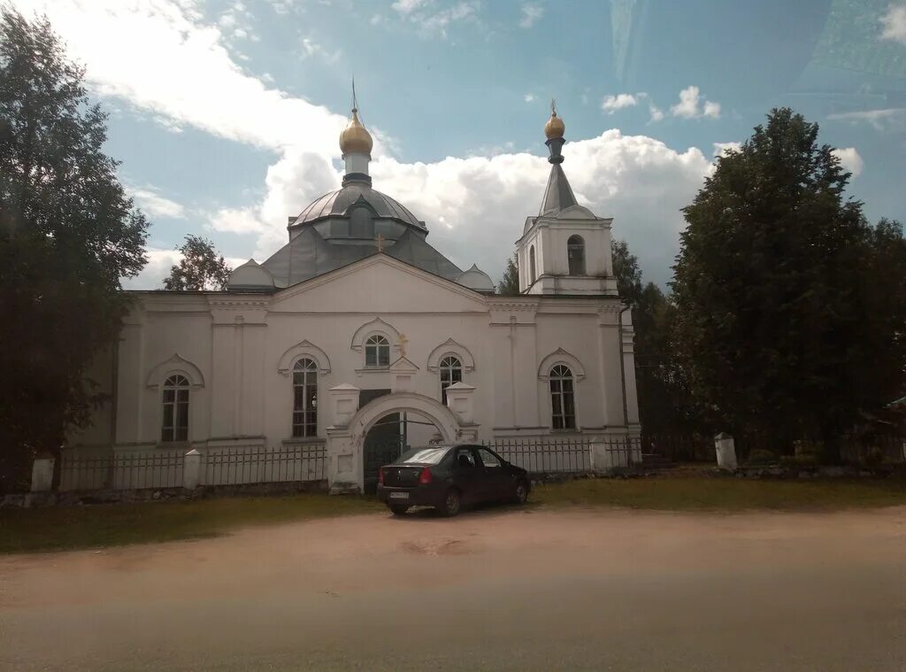 Покров тверская область фото Церковь Покрова Пресвятой Богородицы в Покровском, православный храм, Центральна