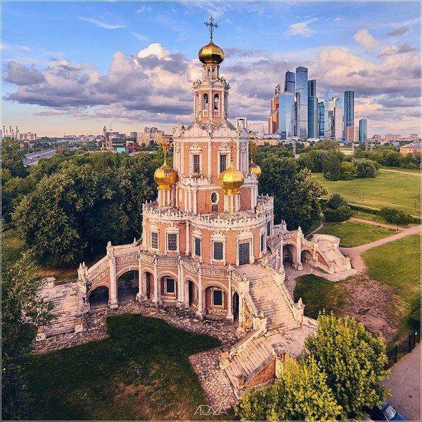 Покров в филях фото Фотография in 2024 European architecture, Russian architecture, Church architect