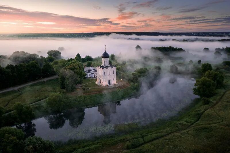 Покрова на нерли фото Книга Прекрасное Далеко, Часть 71, Фотографии с Большой Высоты. Переспектива. На