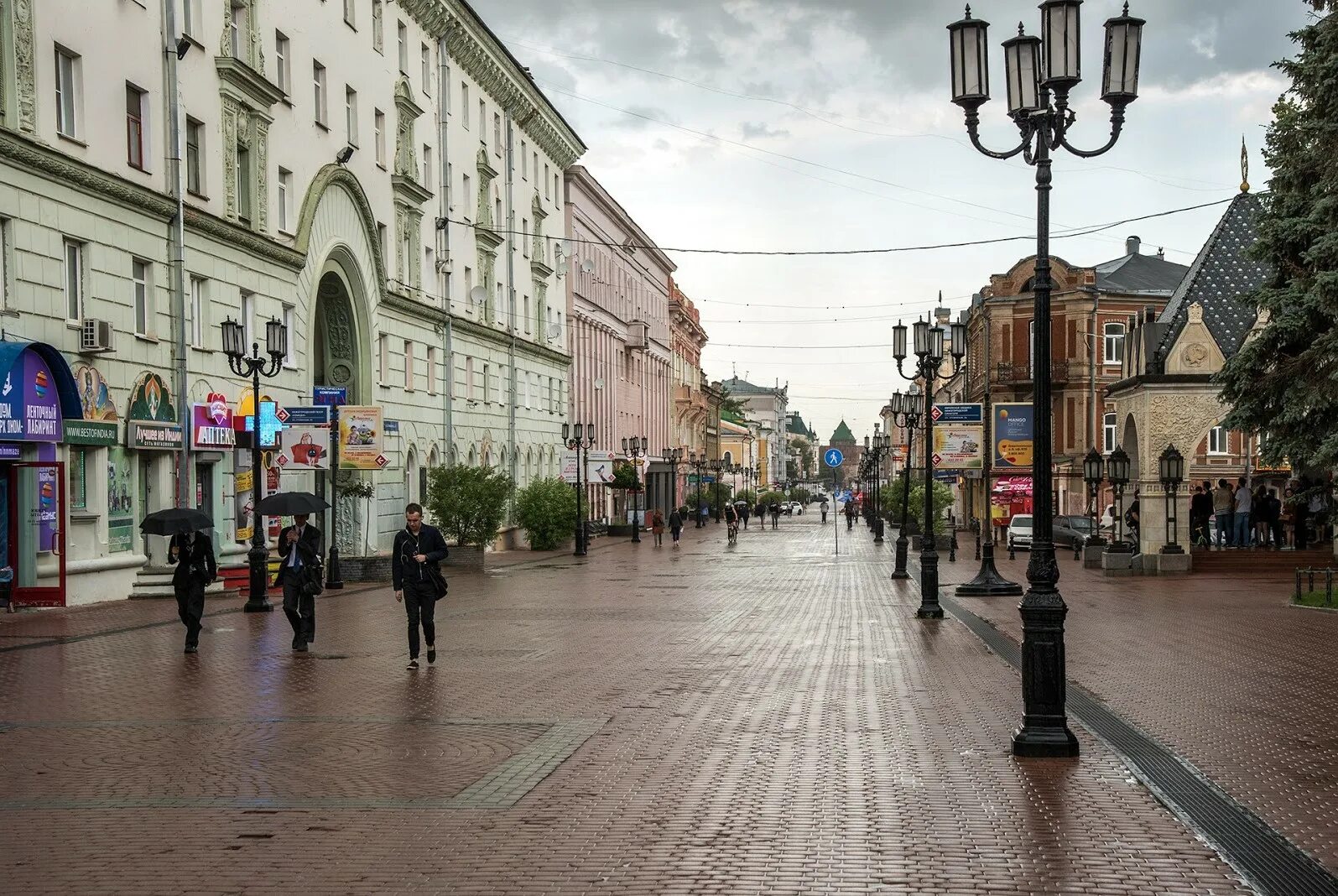 Покровка нижний новгород фото Виртуальная экскурсия для иностранных студентов "Сердце города - улица Большая П