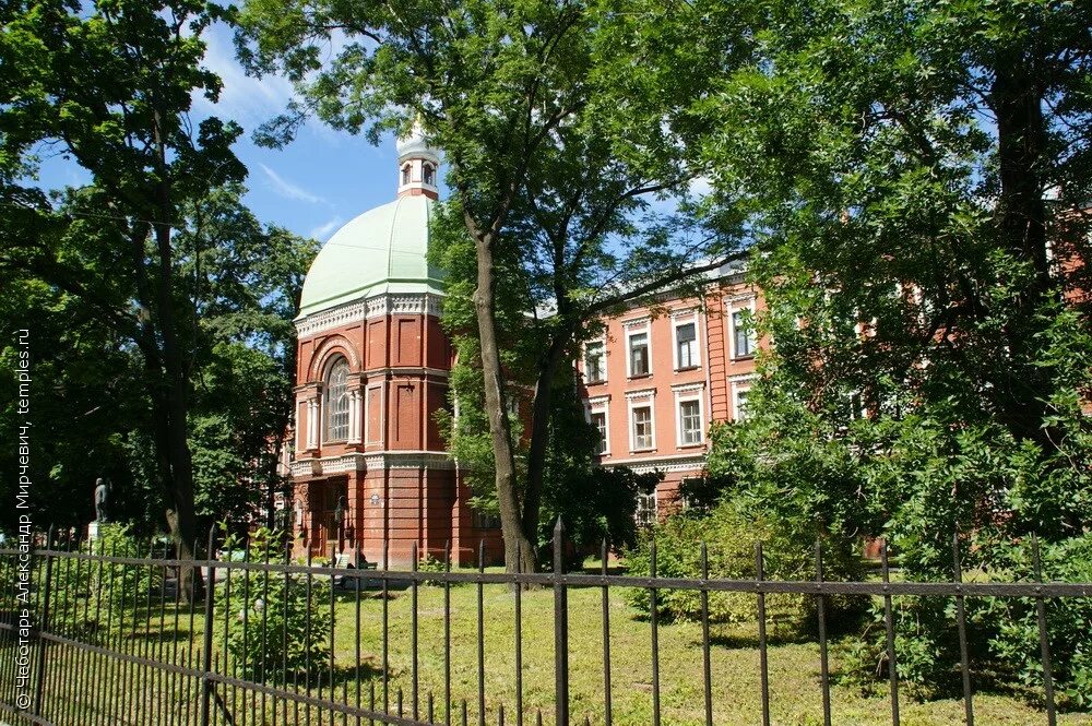 Покровская больница фото Санкт-Петербург Покровская община сестер милосердия Покровская больница Церковь 