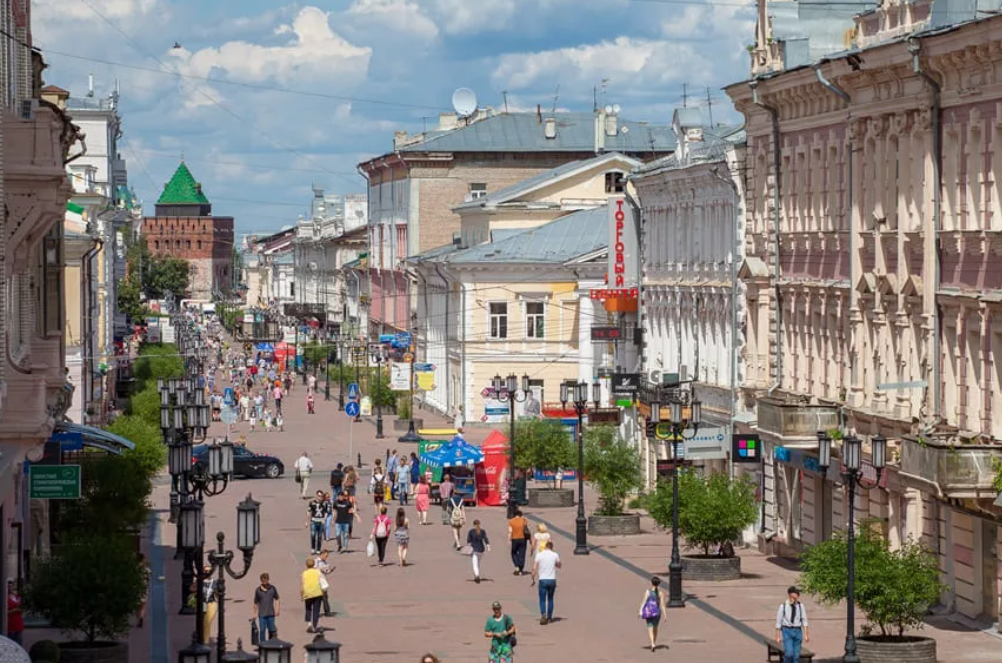 Покровская нижний новгород фото Интересные факты о Нижнем Новгороде, которые вы могли не знать 100 Дорог Дзен