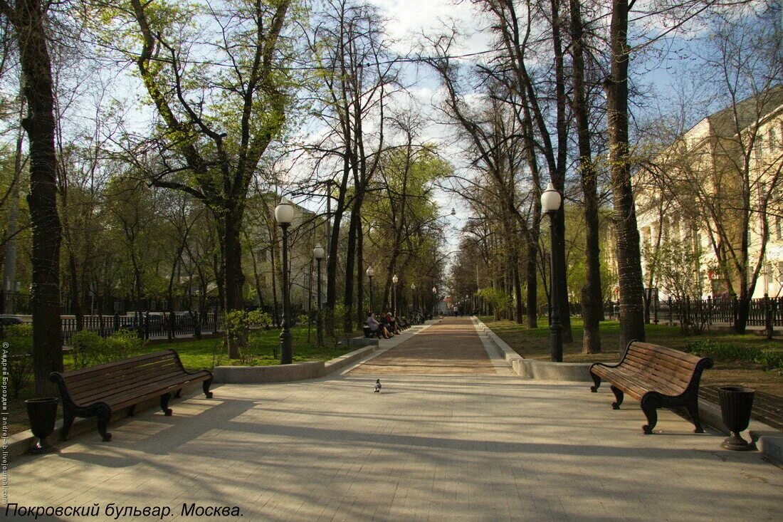 Покровский бульвар фото Прогулка по московским набережным. Навигация-2016. Таганская АТС на Покровском б