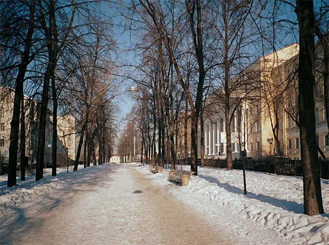 Покровский бульвар фото Фото района середней части Покровского бульвара