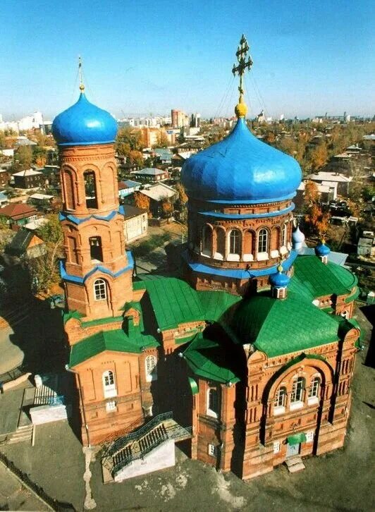 Покровский кафедральный собор барнаул фото Pokrovsky Cathedral, orthodox church, Russia, Barnaul, Nikitina Street, 137 - Ya