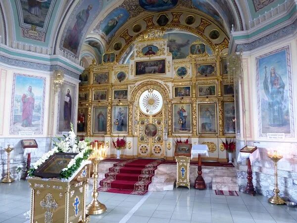 Покровский кафедральный собор ул никитина 137 фото Barnaúl, Iglesia ReadyMap