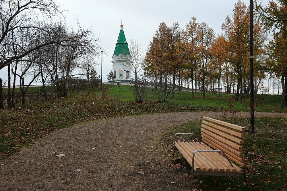 Покровский красноярск покровский парк фото В Красноярске открылся новый городской парк - Российская газета