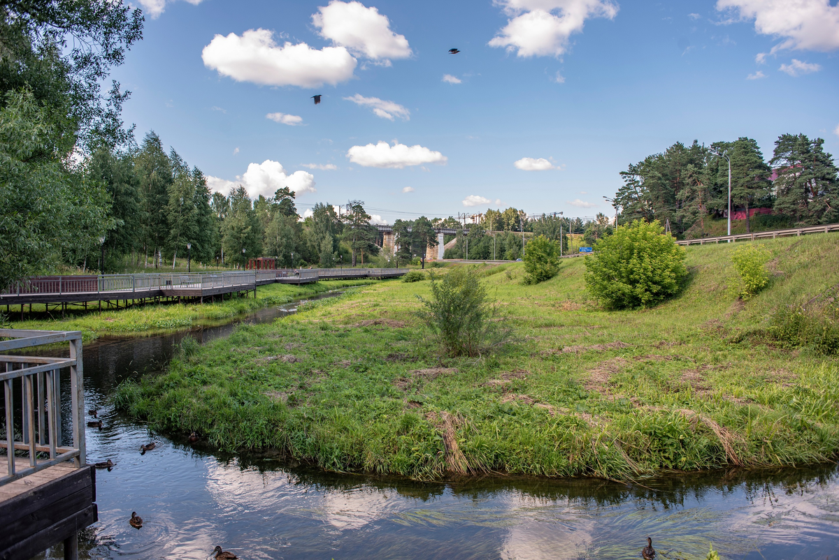 Покровский парк фото Покровский парк в Хотьково фотопрогулка Фотолюб ❤ Дзен