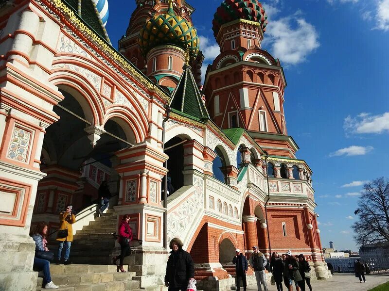 Saint Basil's Cathedral The Cathedral of Vasily the Blesse. Flickr