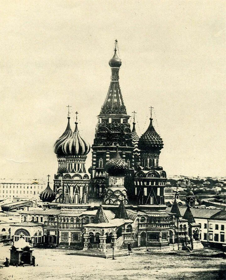 Покровский собор старые фото Ретро фотографии Москвы 1896 года. (38 фото) PulsON - все самые интересные событ