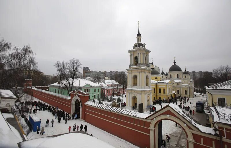 Покровский женский монастырь москва фото Архиерейское служение в Неделю Торжества Православия в Покровском ставропигиальн