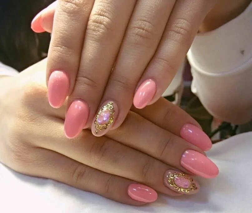 Покрытие гель лаком дизайн новинки 2024 ногтей Pin on ногти Pink nails, Pink manicure, Nails