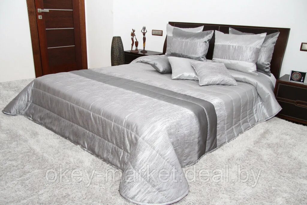 free shipping crystal velvet lace skirted bed cover 3pcs quality thick cotton be