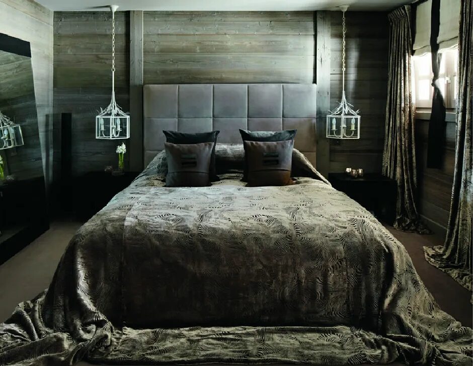 Покрывало на кровать в стиле лофт OPULENCIA DE KELLY HOPPEN Home decor bedroom, Rustic bedroom design, Bedroom des