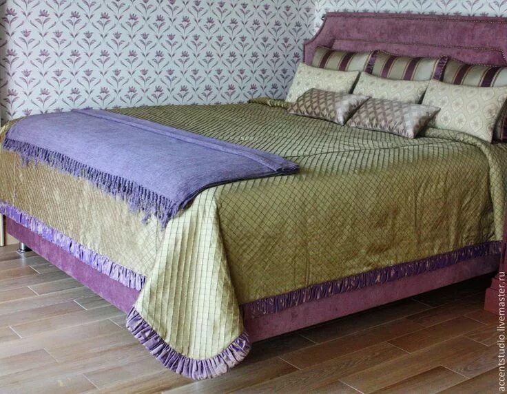 Покрывало на стену фото Покрывала Bed spreads, Bed, Furniture