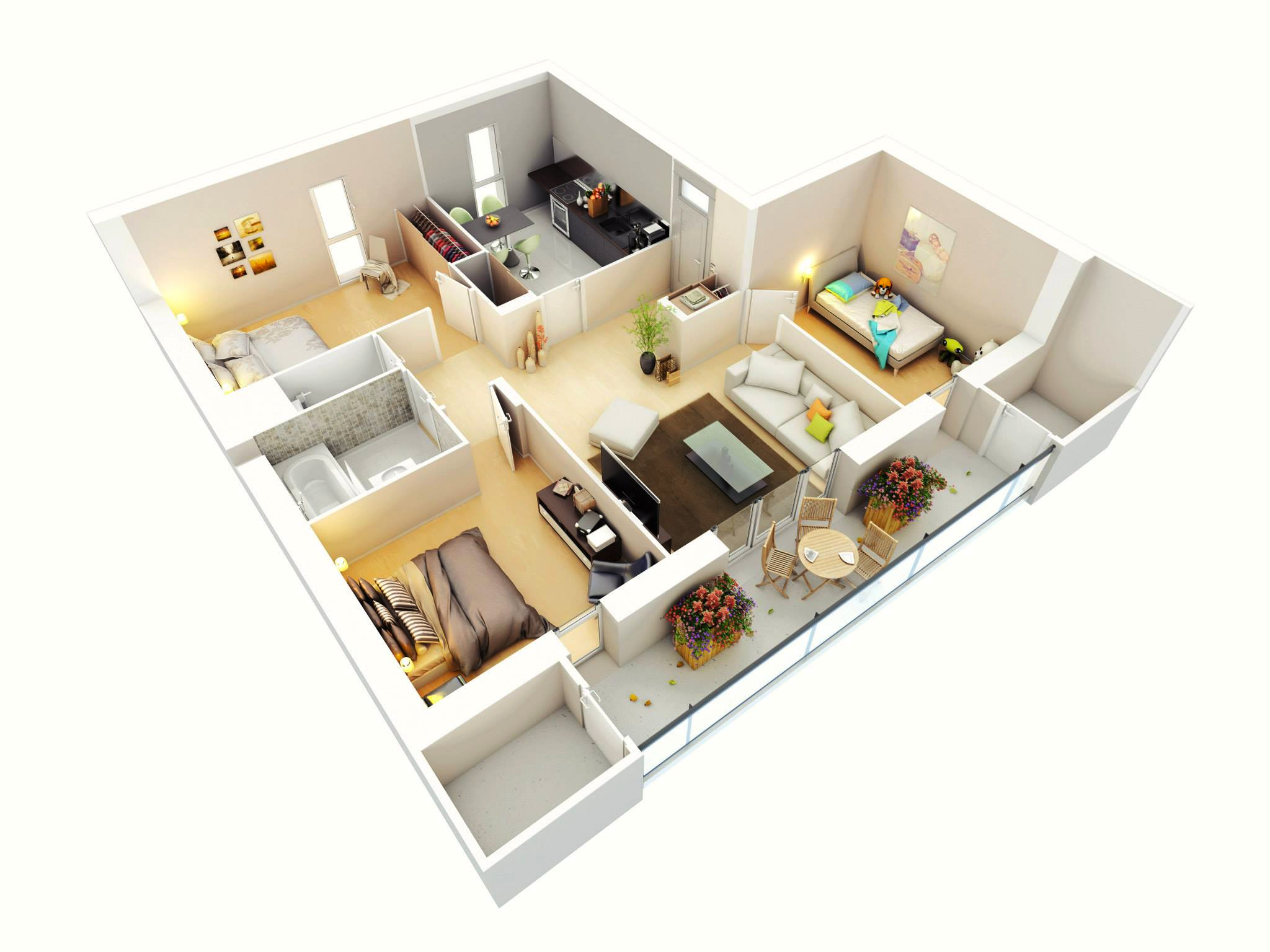 Покупка квартиры планировка tiny house floor plan - Google Search Apartment floor plans, Three bedroom house