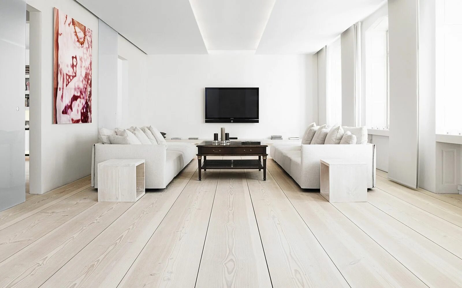 Пол 2024 дизайн bleached wood floors Living room design white, White oak floors, Living room flo