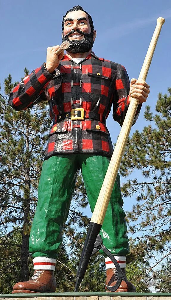 Поль баньян фото Found on Bing from www.pinterest.co.uk Paul bunyan, Bangor, Bangor maine