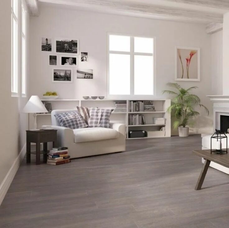 Пол дуб светлый в интерьере Quickstep Old Oak Light Grey Silverfrost Laminate Flooring Laminate Flooring