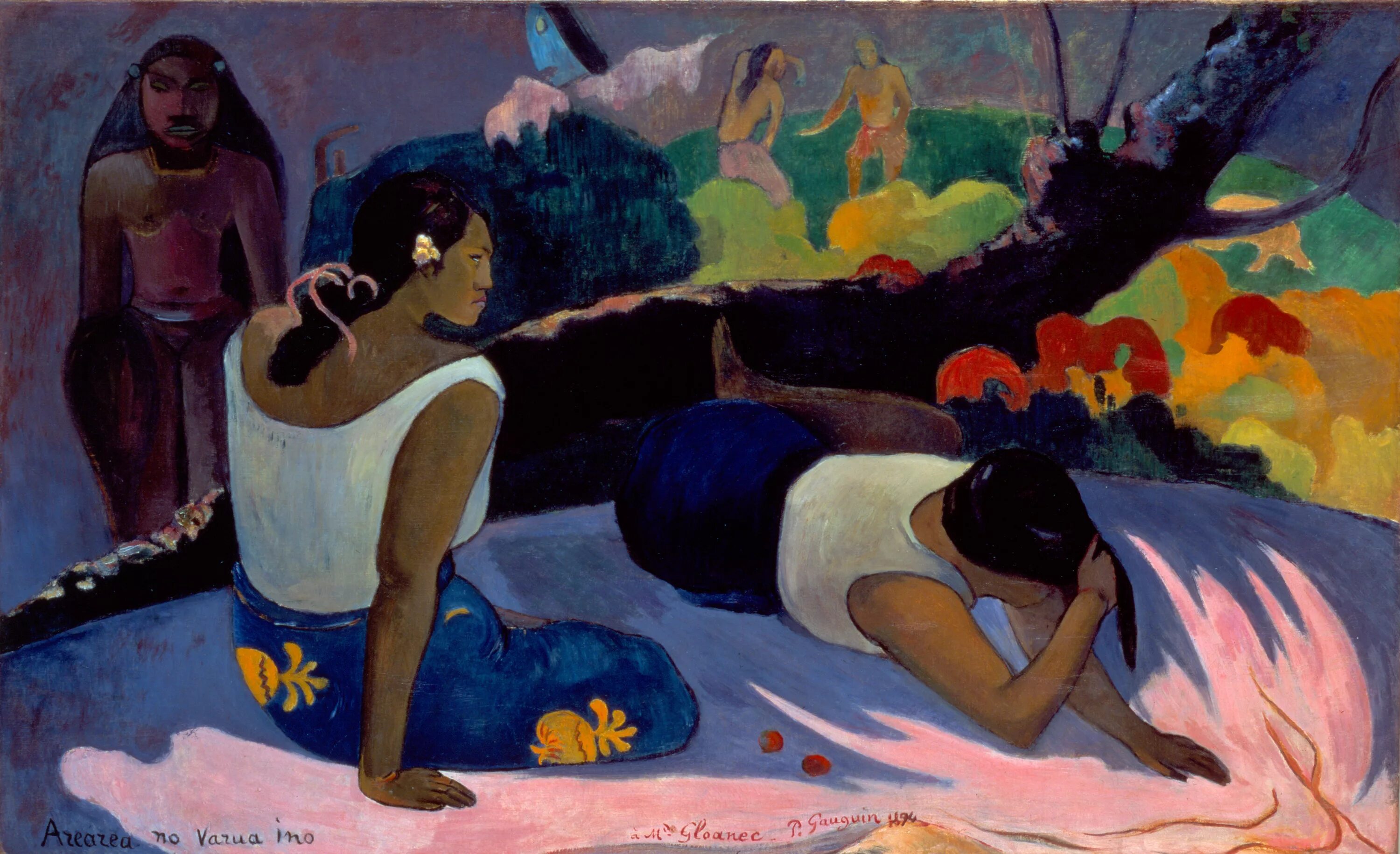 Поль гоген фото художника Файл:Gauguin Arearea no varua ino.jpg - Википедия