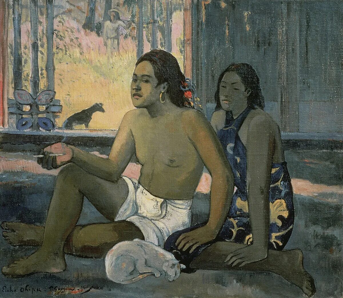 Поль гоген фото художника Файл:Paul Gauguin - Eiaha 'ohipa (1896).jpg - Википедия