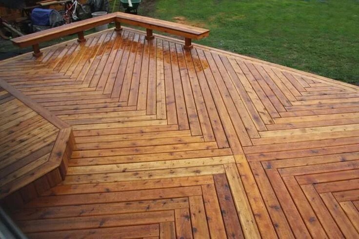 Пол из кирпича в беседке своими руками 30+ Wooden Deck Flooring Design Ideas To Inspire Your Home Deck Deck flooring, W