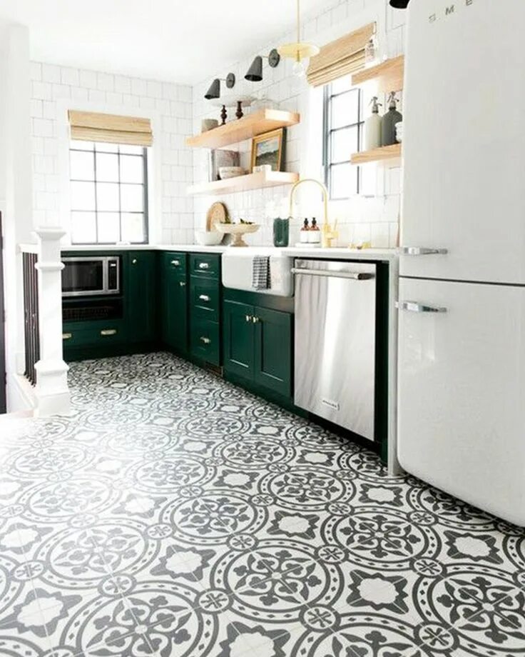 Пол на кухне дизайн Floor Accents Kitchen tiles design, Best flooring for kitchen, Kitchen flooring