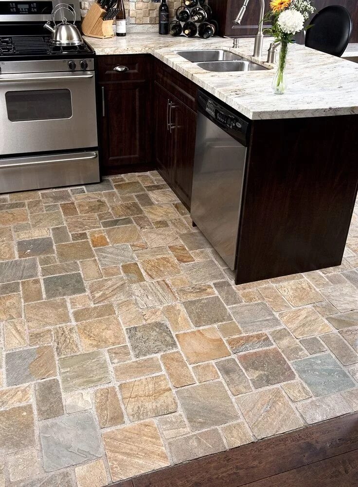 Пол на кухне плитка дизайн фото 30+ Kitchen Floor Tile Ideas (Best of Remodeling Kitchen Tiles in Modern, Retro,