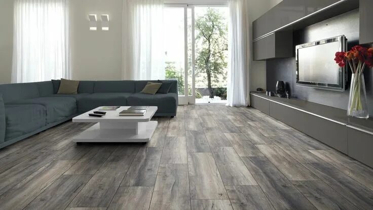 Пол серый дуб в интерьере 31+ Harbour Oak Grey Laminate Flooring 10Mm Pics Living room flooring, Wood look