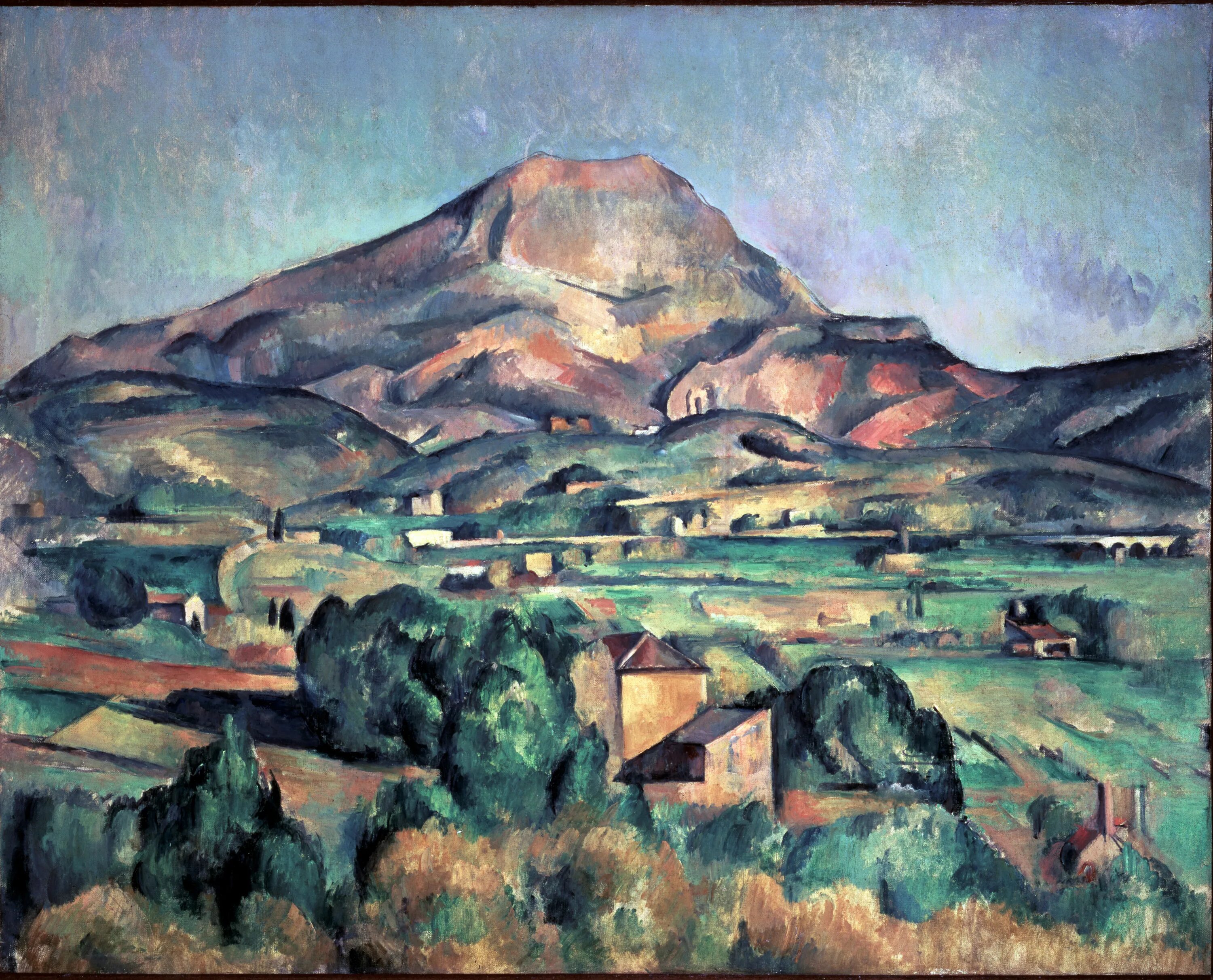 Поль сезанн фото Файл:Paul Cézanne - Mont Sainte-Victoire (La Montagne Sainte-Victoire) - BF13 - 