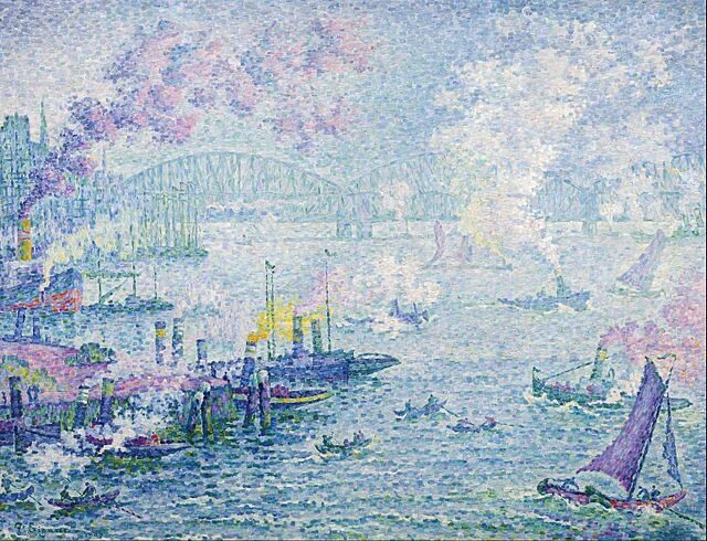 Поль синьяк фото Файл:Paul Signac - The Port of Rotterdam - Google Art Project.jpg - Википедия