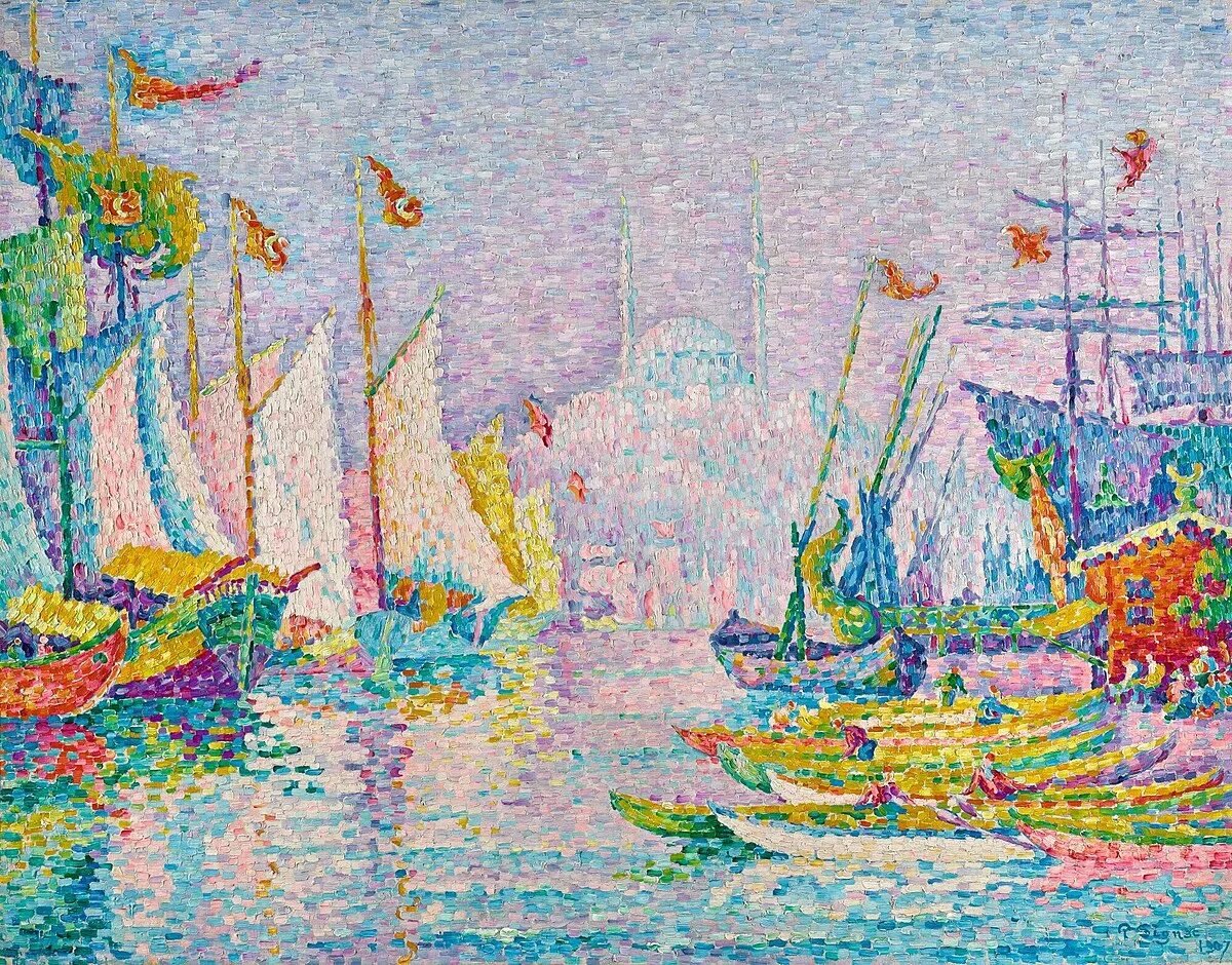 Поль синьяк фото Файл:Signac Paul - La Corne d'Or.jpg - Википедия