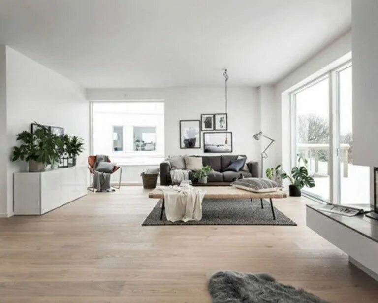 Пол стены дизайн интерьера 35 Beautiful Scandinavian Aesthetic Vintage Living Room Design Living room furni