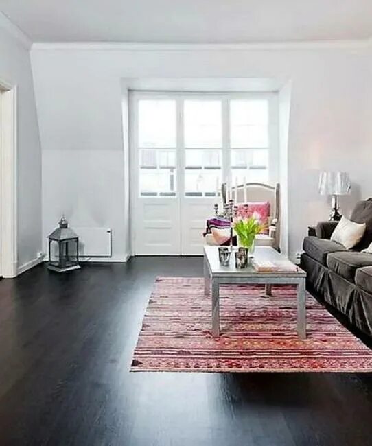 Пол стены дизайн интерьера Black Flooring ideas, Making Statement and Adding Drama to Modern Interior Desig