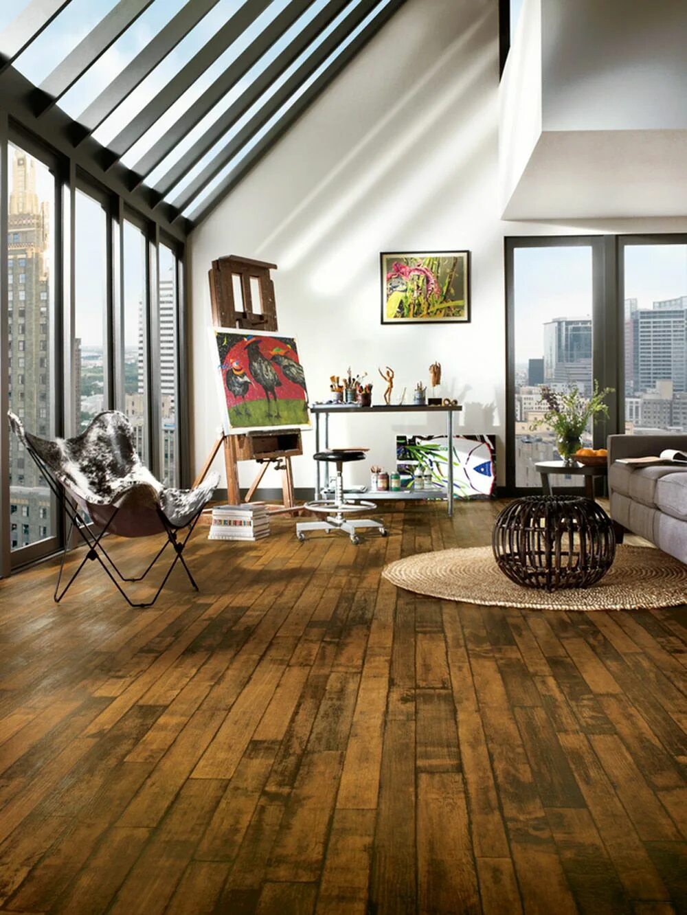 Пол в стиле лофт Latest Blog Articles on Flooring Products and Services Rustic loft, Vinyl floori