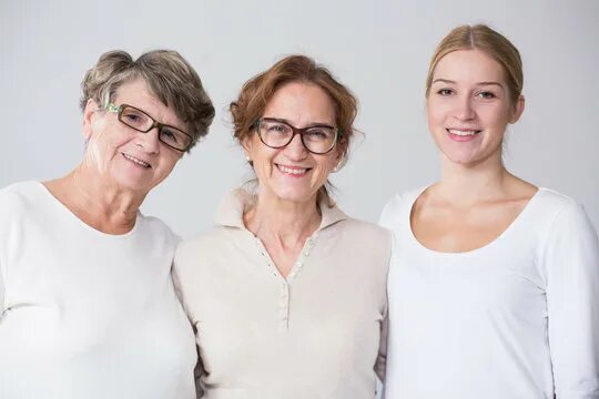 Пол женский возраст 12 лет фото Three Generation Women Изображения: просматривайте стоковые фотографии, векторны