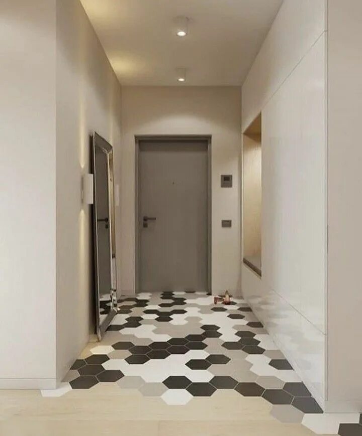 Пола в кухне и прихожей фото Épinglé par Marion Zec-Sec sur Travaux maison en 2023 Idée salle de bain, Idée h