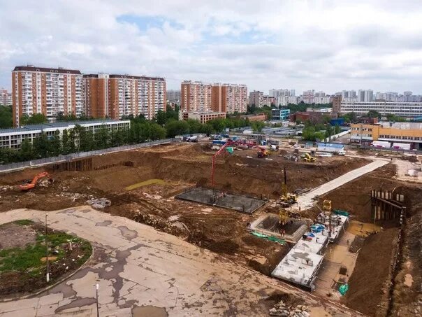 Полар москва жилой комплекс полар 1.3 фото Start of construction of a new residential complex "Polar" on the site of the fo