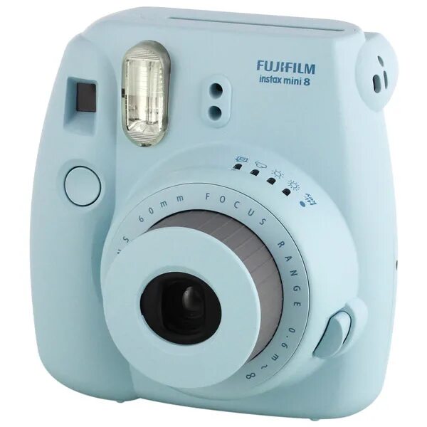 Полароид купить спб фотоаппарат с моментальным фото Купить fujifilm Instax Mini 8 - камера моментальной печати (Blue) 281794 в Москв